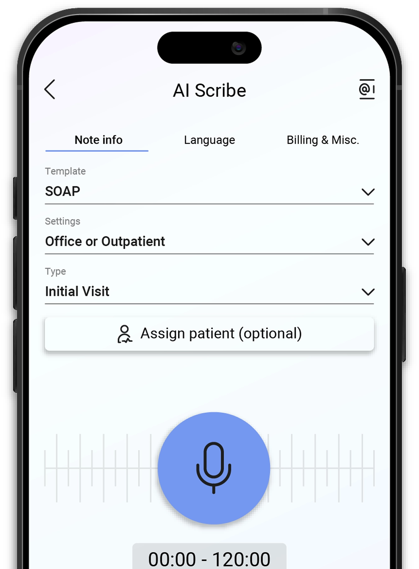Mobile app preview